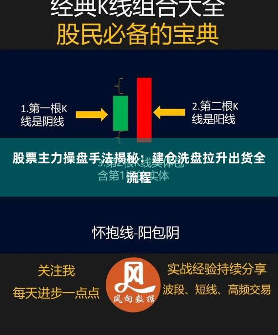 股票主力操盘手法揭秘：建仓洗盘拉升出货全流程